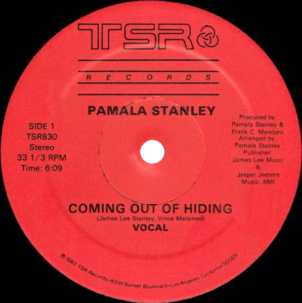 Album cover for Coming Out Of Hiding by Pamala Stanley