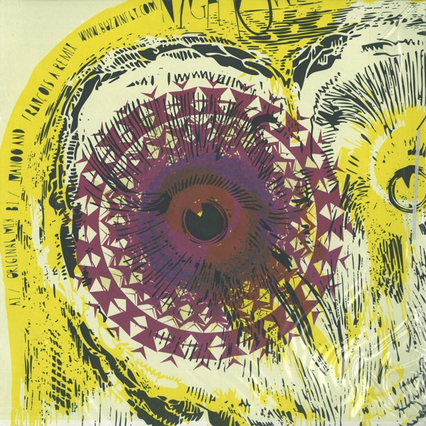 Justin Martin - Nightowl, Electronic, Deep House, House, Tech House, 2007 - Buzzin' Fly Records, UK, Vinyl 1x 12", 45 RPM