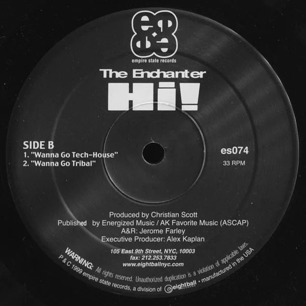 Album cover for Hi! by Enchanter, The