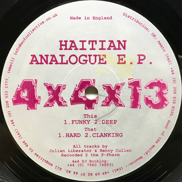 Haitian Analogue E.P.