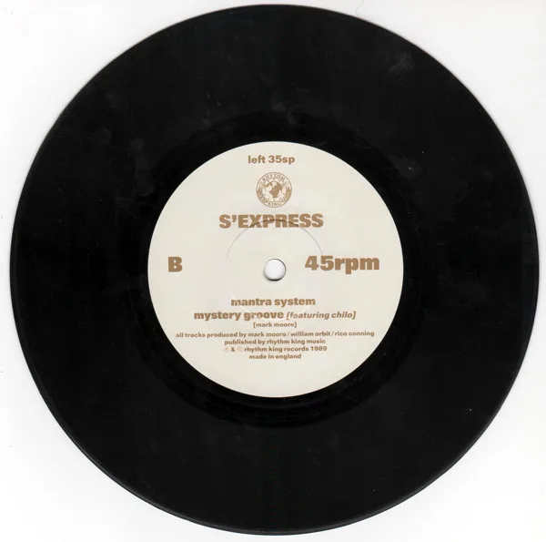 Album cover for Mantra For A State Of Mind by S'Express