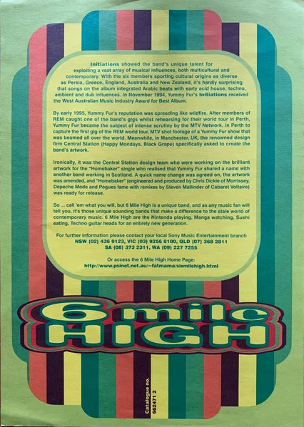 Album cover for Homebaker by 6 Mile High