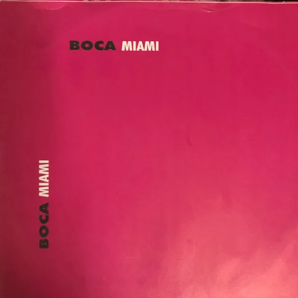 Album cover for Miami by Boca