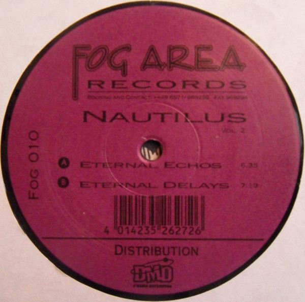 Nautilus (3) - Vol. 2, Electronic, Hard Trance, 1997 - Fog Area Records, Germany, Vinyl 1x 12", 45 RPM