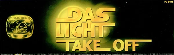 Album cover for Take Off by Das Licht