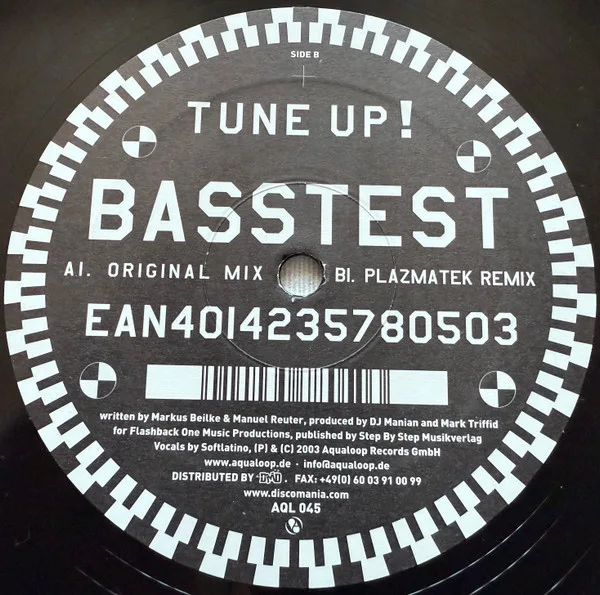 Album cover for Basstest by Tune Up!