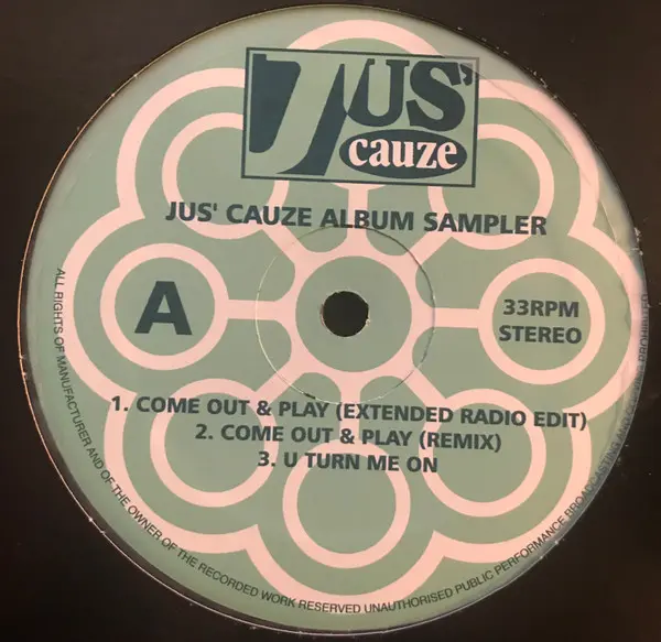 Jus' Cauze Album Sampler