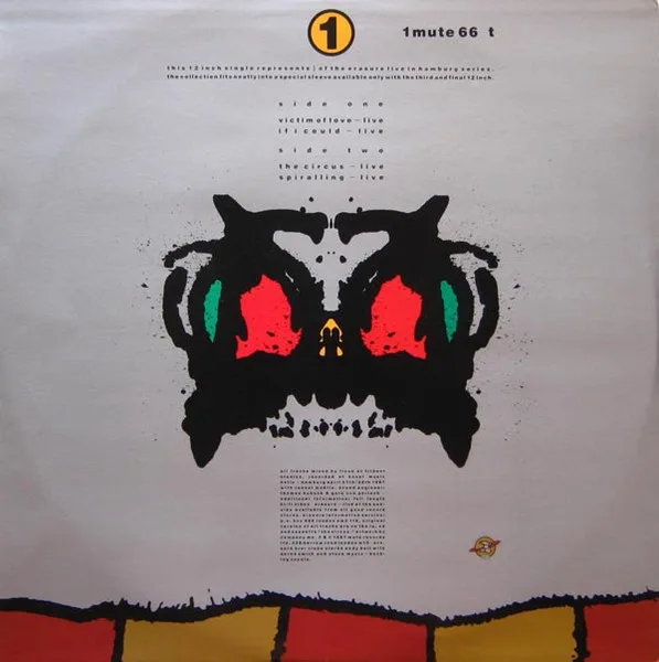 Album cover for The Circus (Live) by Erasure