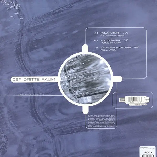 Der Dritte Raum - Polarstern / Trommelmaschine, Electronic, Progressive Trance, Techno, Tribal, 1999 - Virgin, Germany, Vinyl