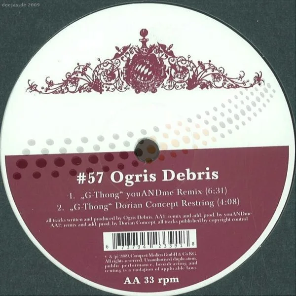 Album cover for Raid The Itch / G-Thong Rmxs by Ogris Debris