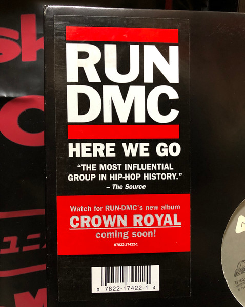 Run-DMC - Here We Go (Live At The Funhouse), Hip Hop, Pop, Pop Rap, 2000 - Arista, US, Vinyl 1x 12", 33 ⅓ RPM, Maxi-Single