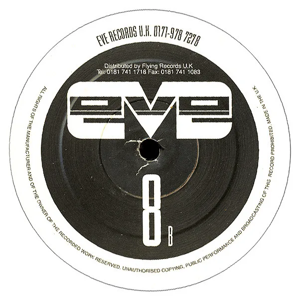 Album cover for Eve 8 by Pablo Gargano