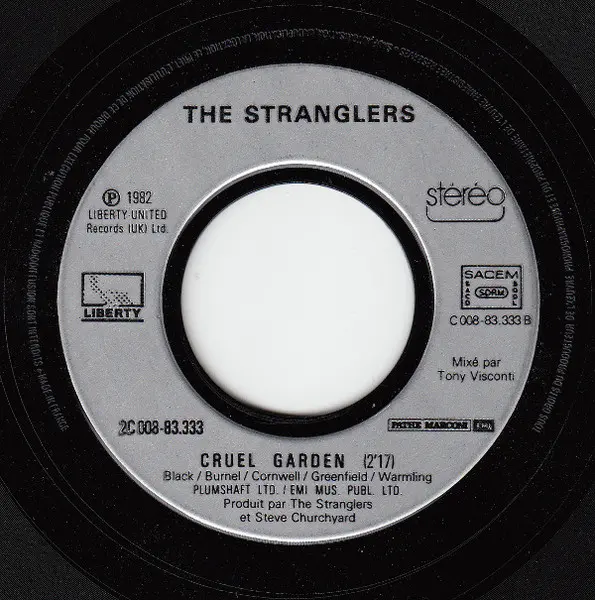 Stranglers, The - Strange Little Girl, Rock, New Wave, 1982 - Liberty, France, Vinyl 1x 7", 45 RPM, Single, Stereo