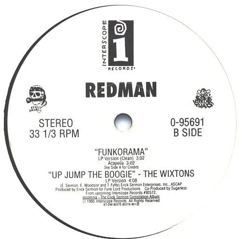 Redman - Funkorama, Hip Hop, 1996 - Interscope Records, US, Vinyl 1x 12", 33 ⅓ RPM
