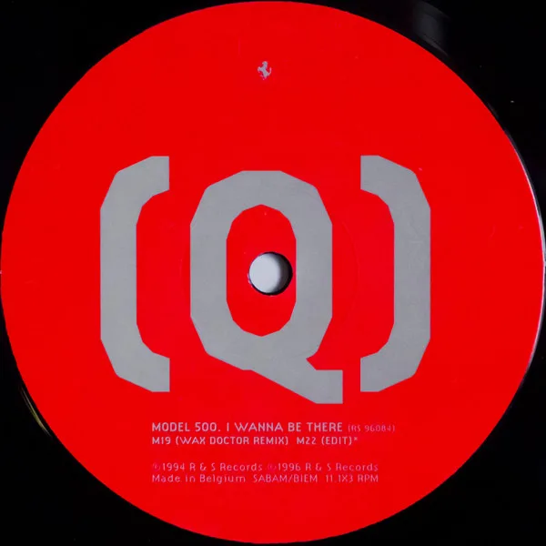 Album cover for I Wanna Be There by Model 500