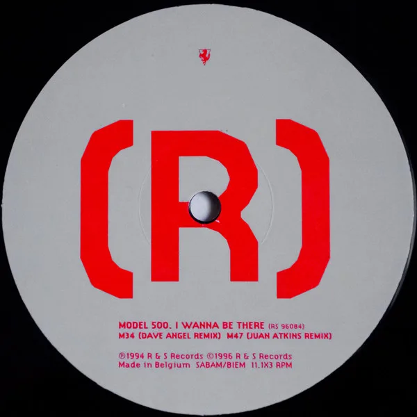 Album cover for I Wanna Be There by Model 500