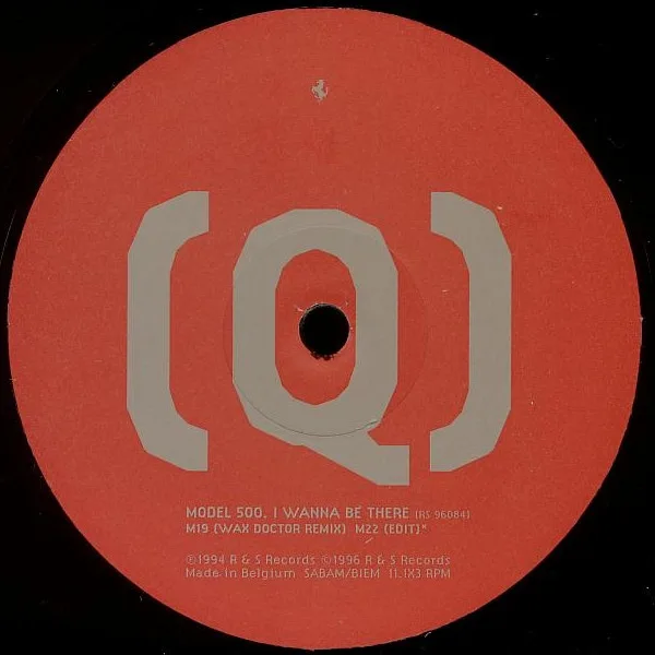 Album cover for I Wanna Be There by Model 500