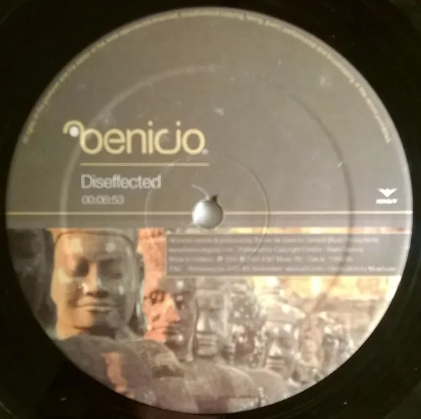 Album cover for Delicatement / Diseffected by Benicio