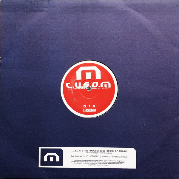 Dominic Plaza - Sundown, Electronic, House, Progressive House, 2004 - T.U.S.O.M. Recordings, Spain, Vinyl 1x 12", 45 RPM