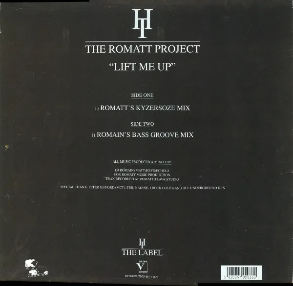 Album cover for Lift Me Up by Romatt