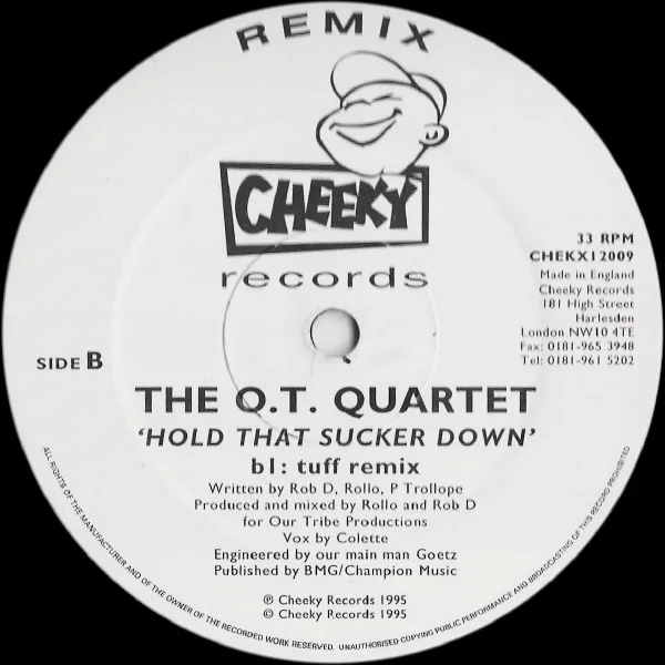 Album cover for Hold That Sucker Down (Remix) by O.T. Quartet, The