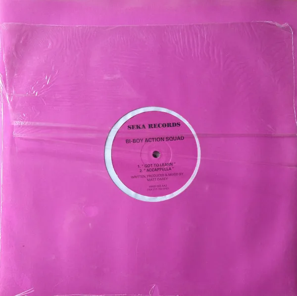 Album cover for Boopaloopa / Got To Learn by Bi Boy Action Squad