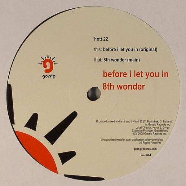 Before I Let You In / 8th Wonder