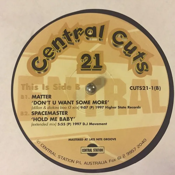 Album cover for Central Cuts 21 by Various