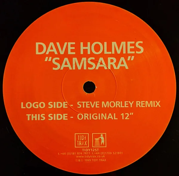 Album cover for Samsara by Dave Holmes