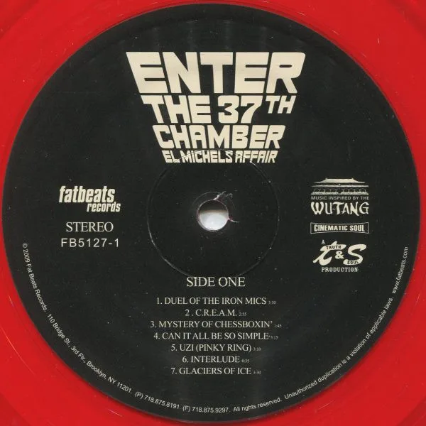 Album cover for Enter The 37th Chamber by El Michels Affair