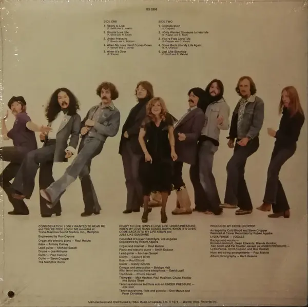 Cold Blood - Lydia, Funk / Soul, Rock, 1974 - Warner Bros. Records, Canada, Vinyl 1x LP, Album