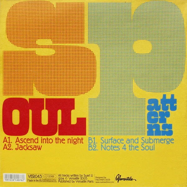 Album cover for Soul Patterns EP by Basic Soul Unit