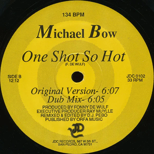 Album cover for One Shot So Hot by Michael Bow