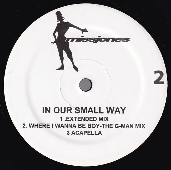 Miss Jones (2) - In Debt To You / In Our Small Way, Funk / Soul, Hip Hop, Contemporary R&B, Not On Label, US, Vinyl 1x 12"