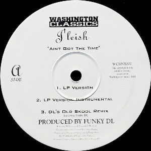 J'Leish - Ain't Got The Time, Funk / Soul, Soul, 2001 - Washington Classics, UK, Vinyl 1x 12"