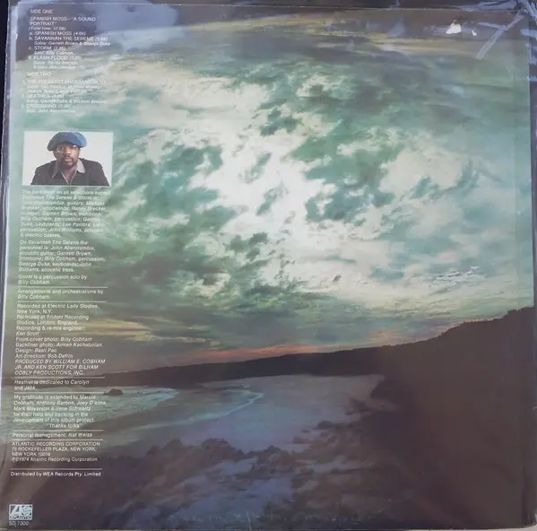 Billy Cobham - Crosswinds, Jazz, Fusion, 1974 - Atlantic, Australia, Vinyl 1x LP, Album