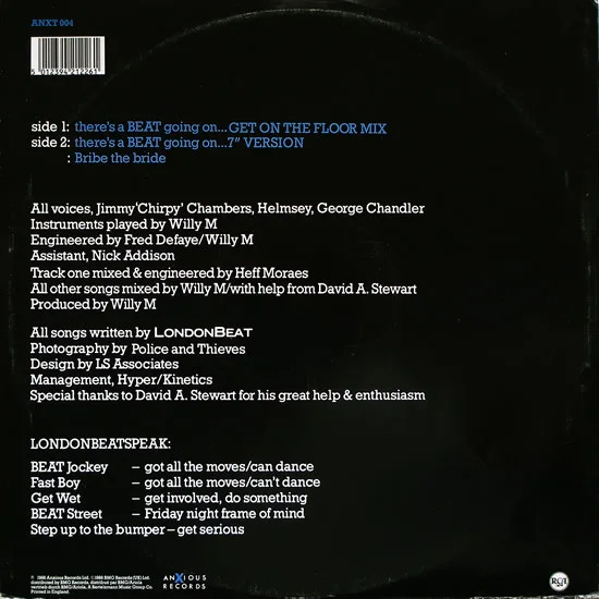 Album cover for There's A Beat Going On by Londonbeat