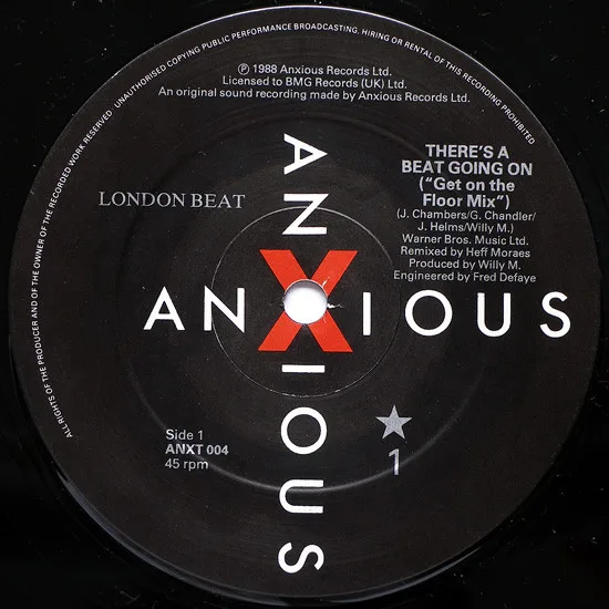 Album cover for There's A Beat Going On by Londonbeat