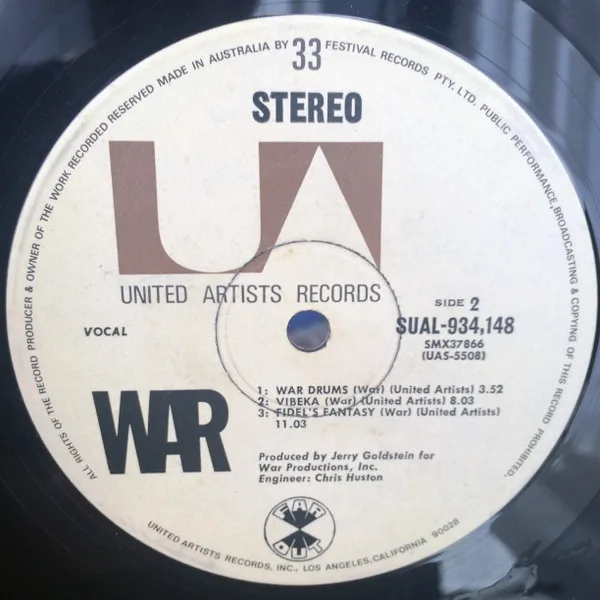 Album cover for War by War