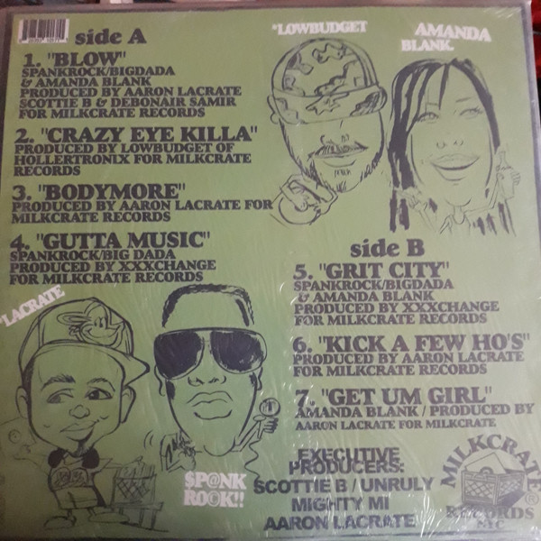 Various - Bmore Gutta Music The E.P., Electronic, Baltimore Club, 2005 - Milkcrate Records, US, Vinyl 1x 12", EP