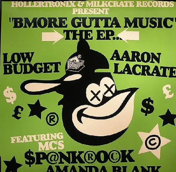 Various - Bmore Gutta Music The E.P., Electronic, Baltimore Club, 2005 - Milkcrate Records, US, Vinyl 1x 12", EP