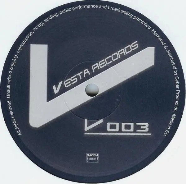 Eduardo Javith, Carlos Salazar & Pedro Gil - Roraima, Electronic, Progressive House, Progressive Trance, 2006 - Vesta Records