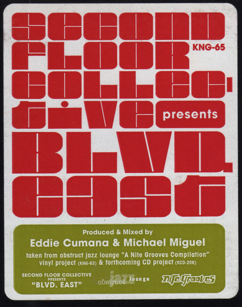 Second Floor Collective - Blvd. East, Electronic, House, 1997 - Nite Grooves, US, Vinyl 1x 12", 33 ⅓ RPM