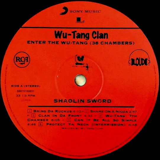 Album cover for Enter The Wu-Tang (36 Chambers) by Wu-Tang Clan