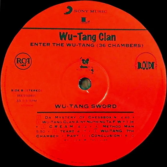 Album cover for Enter The Wu-Tang (36 Chambers) by Wu-Tang Clan