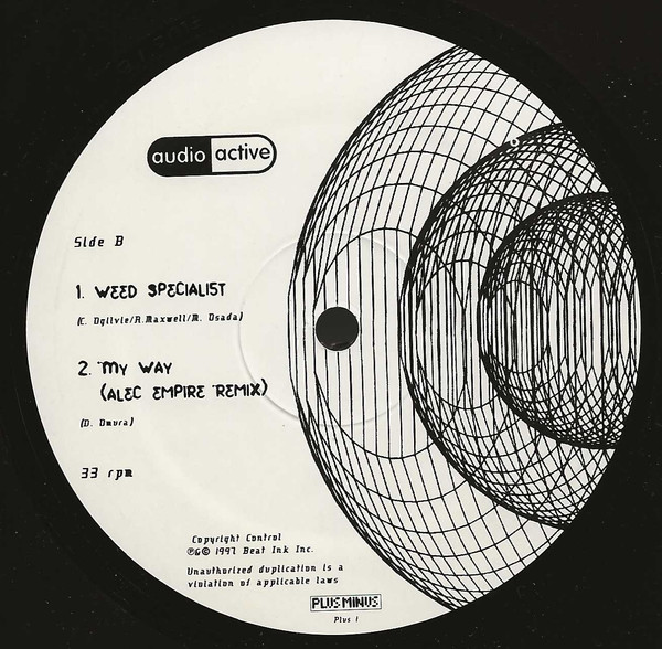 Audio Active - Audio Active, Electronic, Dub, 1997 - Beat Records, Japan, Vinyl 1x 12", 33 ⅓ RPM
