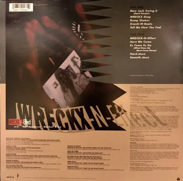 Wrecks-N-Effect - Hard Or Smooth, Hip Hop, New Jack Swing, 1992 - MCA Records, US, Vinyl 1x LP, Album
