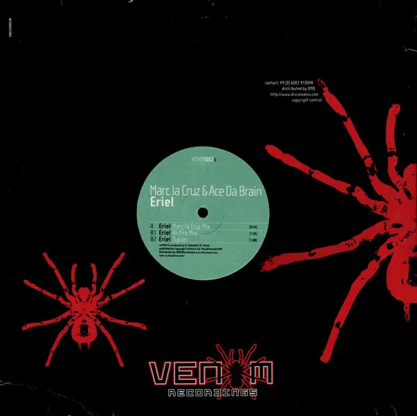 Album cover for Eriel by Marc La Cruz & Ace Da Brain