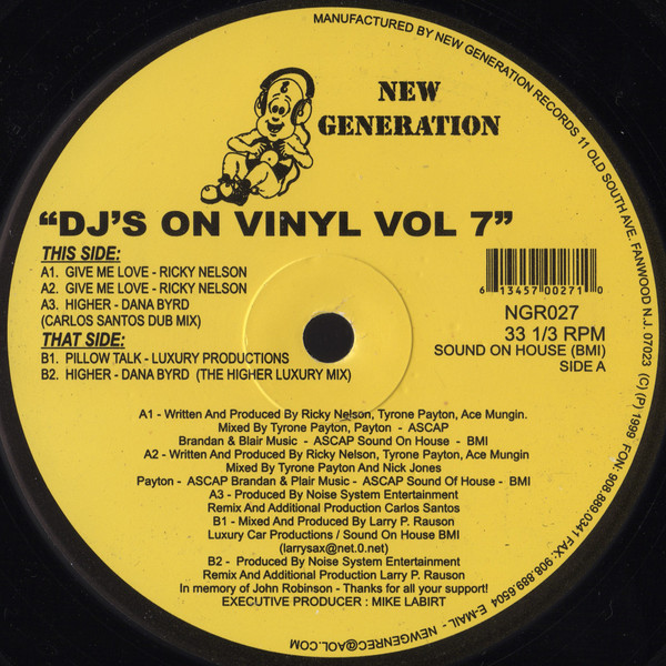 DJ's On Vinyl Vol 7