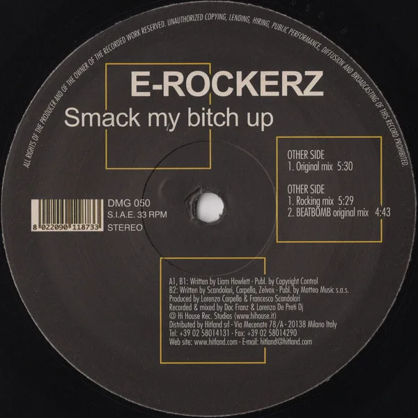 Smack My Bitch Up